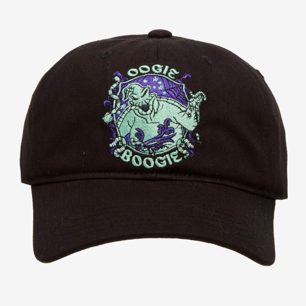 Disney Nightmare Before Christmas Oogie Boogie Embroidered Ball Cap NWT